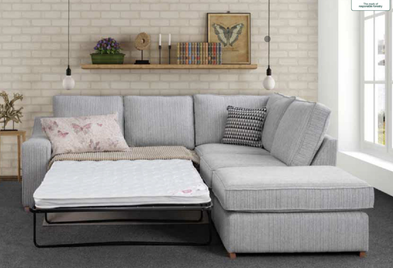 Apley Clyde Corner Sofa Bed