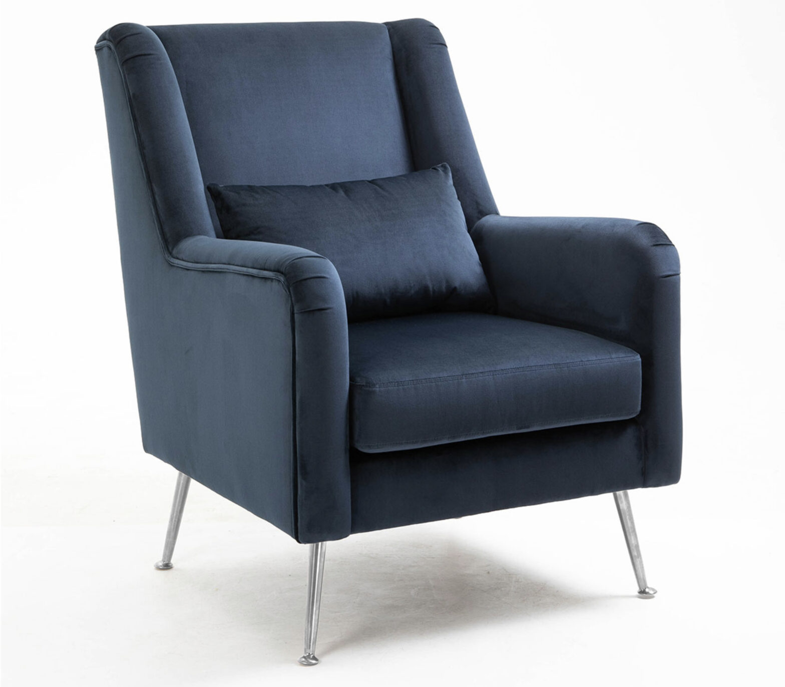 Apley Modern High Back Accent Arm Chair