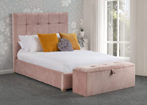 image of Sweet Dreams Cusack Bed frame in opulence powder