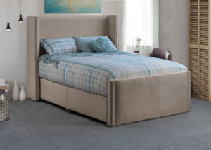 Image of Sweet dream Grandeur Grace Divan Bed frame in Opulence Mink