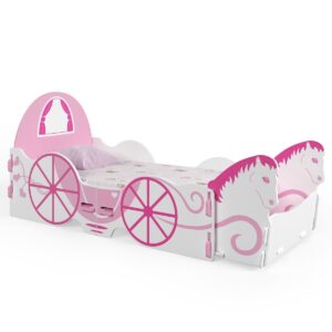 Horse and Carriage Toddler Girls Bed