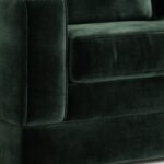 Luxe Velvet Bottle Green