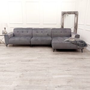 Oslo three piece cinema sofa shown at full 11ft length