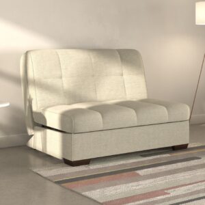 Harper Sofa Bed in Piero Spring fabric, shown as a sofa