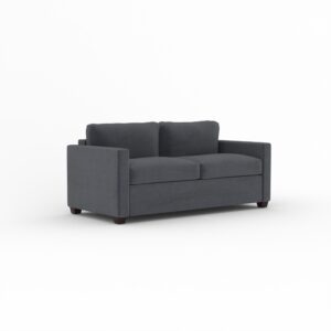 Elliot sofa bed in Sunningdale Granite fabric, shown as a sofa