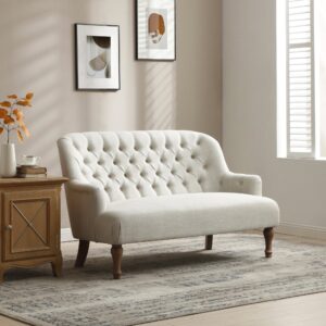 Washed wooden leg detail on the Bianca chair