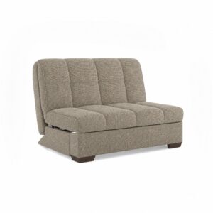 Harper Sofa Bed in Fergus Hawk fabric, shown as a sofa