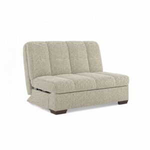 Harper Sofa Bed in Fergus Moon fabric, shown as a sofa