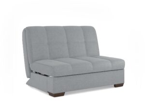 Harper Sofa Bed in Piero Zinc fabric, shown as a sofa