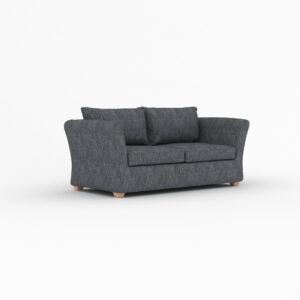 Kendle sofa bed in Fergus Moon fabric, shown as a sofa