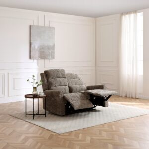 Baxter 2 Seater Electric Recliner three-quarter view