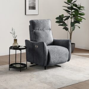 Rear view of the Finn recliner chair