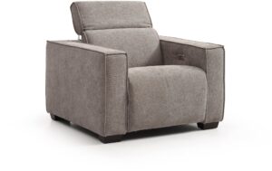 Headrest detail on the Primo electric recliner