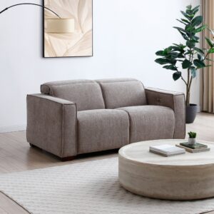 Woven chenille texture on the Primo 2 seater