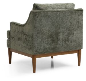 Stripe chenille weave close-up on the Briar chair