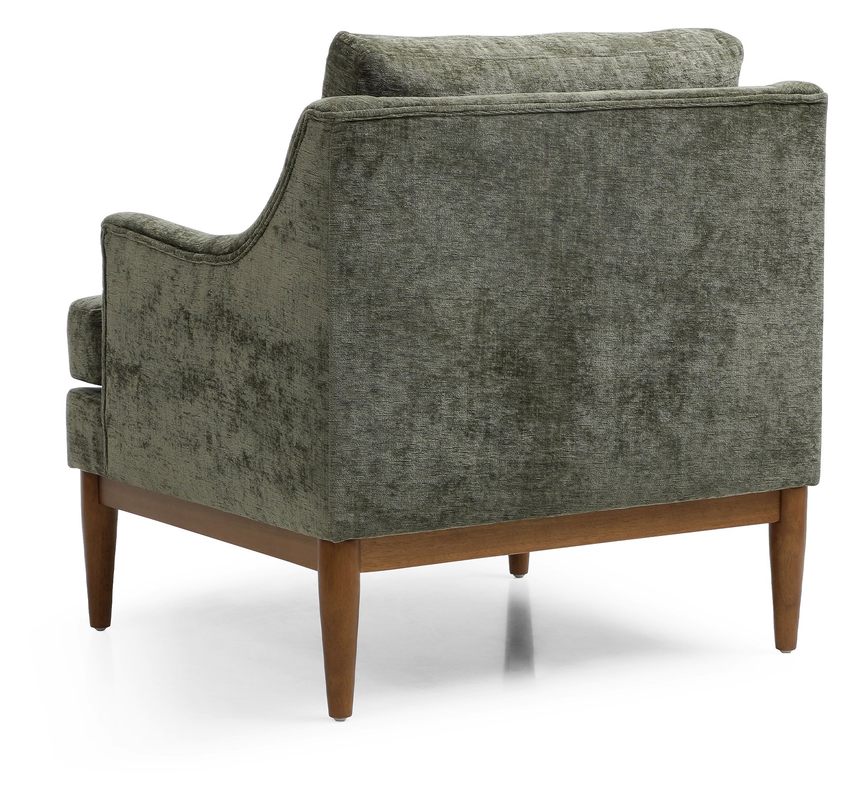Stripe chenille weave close-up on the Briar chair