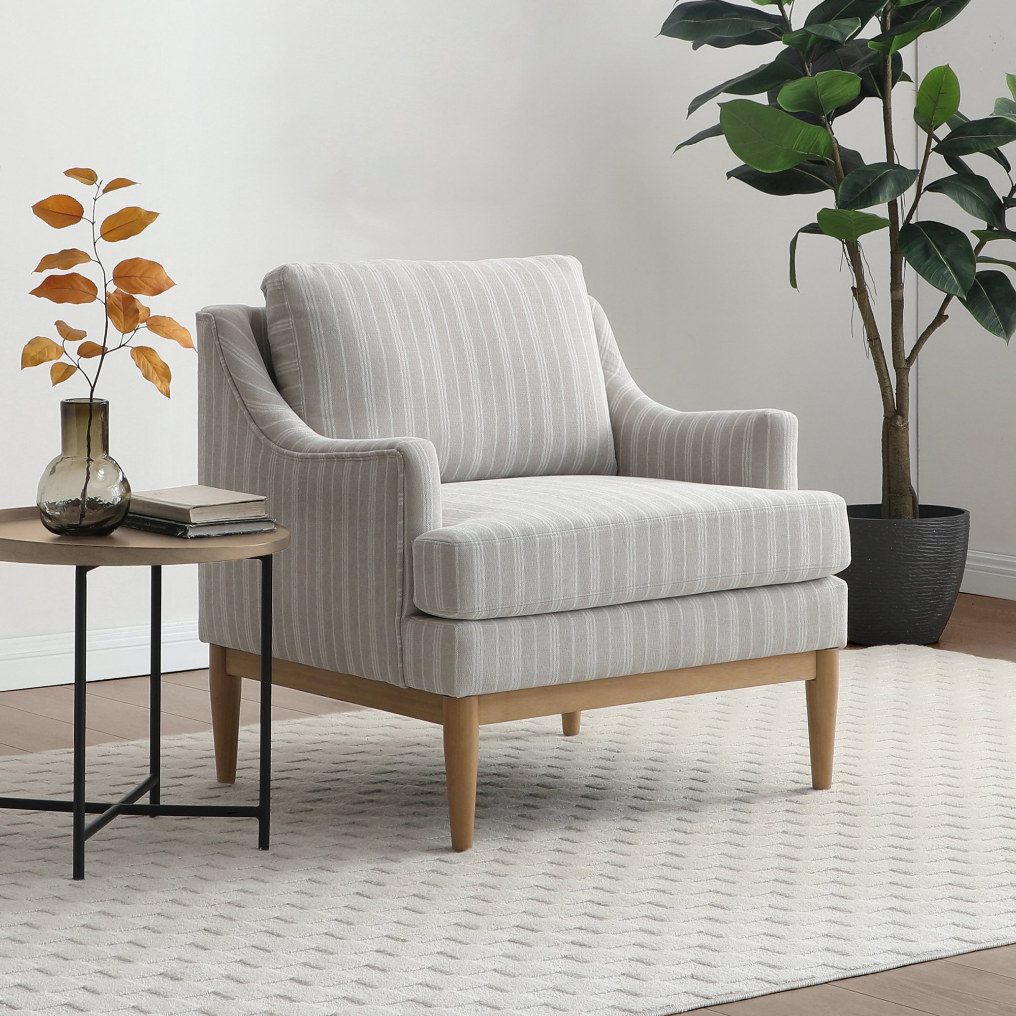 Briar Accent Chair styled in a room setting