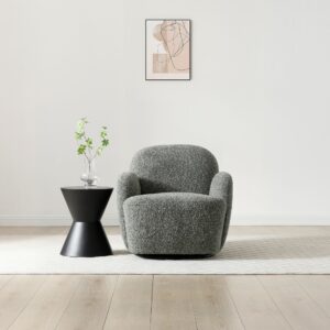 Rear view of the Micky Swivel Chair