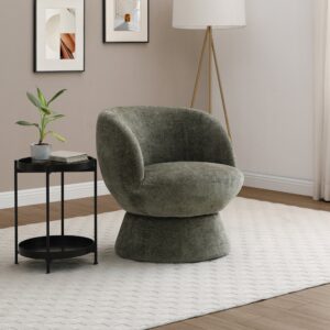 Tulip Swivel Tub Chair styled in a room setting