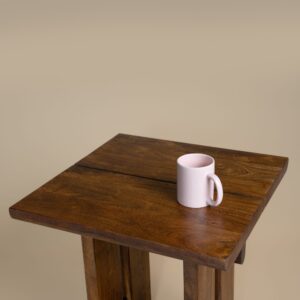 Sidney Side Table from the front at 55cm high