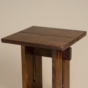 Sidney Side Table seen from above showing the 50cm square top