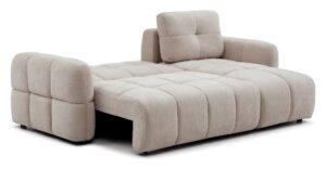 Detail of the quilted stitching on the Morgan corner sofa bed