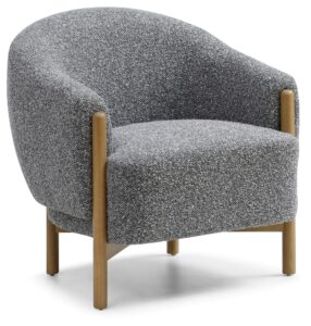 Suzie Barrel Armchair three-quarter view
