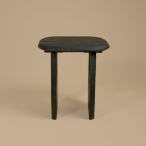 Casey Lamp Table almond finish against a plain background