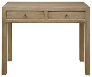 Thick squared edge detail on the Brodie console top