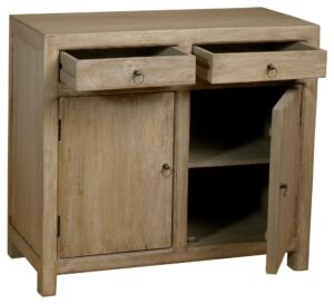 Thick squared edge detail on the Brodie sideboard top