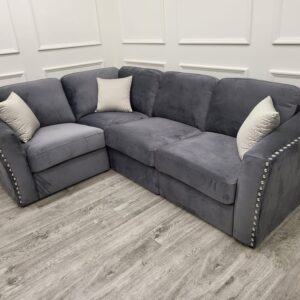 Lincoln four piece corner sofa in a room setting on wood flooring