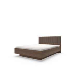 Amaro Ottoman Bed [EU King] in Oak Dunin, front view — Arte-N ottoman bed