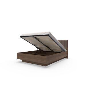 Amaro Ottoman Bed [EU King] in Oak Dunin, view 3 — Arte-N ottoman bed