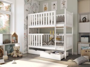 Wooden Bunk Bed David with Storage, view 2 — Arte-N bunk bed