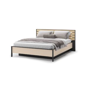Enna EN-02 Ottoman Bed [EU King] in Beige and Black, view 4 — Arte-N ottoman bed