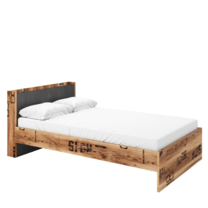 Fargo Bed 15 Width 120cm, front view — Arte-N kids single bed