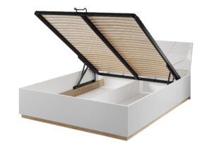 Futura FU-13 Bed with Storage [160 x 200cm], front view — Arte-N ottoman bed