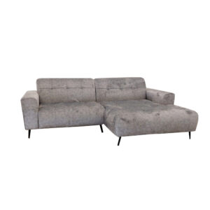 Oslo cinema sofa in mottled grey on a plain background