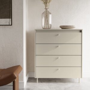 Torino TK-03 Chest Of Drawers 90cm in Cashmere, view 3 — Arte-N chest of drawers