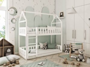 Wooden Bunk Bed Pola, front view — Arte-N bunk bed