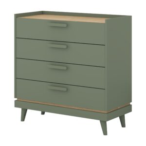 Scandi Chest Of Drawers 90cm, front view — Arte-N chest of drawers