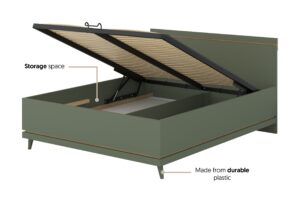 Scandi Ottoman Bed [EU King], view 4 — Arte-N ottoman bed
