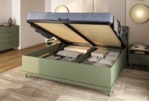 Scandi Ottoman Bed [EU Super King], view 3 — Arte-N ottoman bed