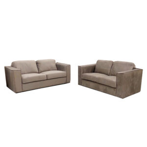 Hudson three seater and two seater sofas shown together on a plain background