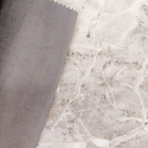 Steel plush velvet fabric swatch for the Midland corner sofa