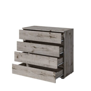 Togo 27 Chest of Drawers in Oak Wellington, view 2 — Arte-N chest of drawers