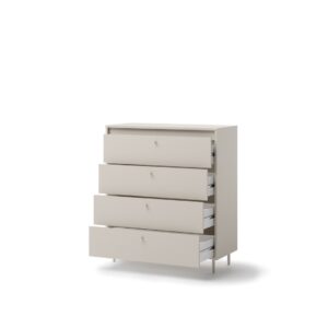 Torino TK-03 Chest Of Drawers 90cm in Cashmere, view 2 — Arte-N chest of drawers