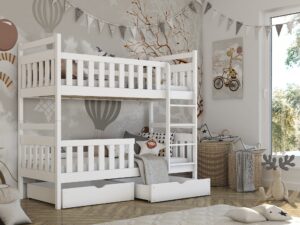 Wooden Bunk Bed Monika with Storage, view 2 — Arte-N bunk bed