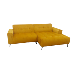 Oslo cinema sofa in mustard on a plain background