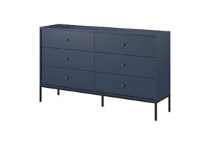 Mono Chest Of Drawers 154cm, view 3 — Arte-N chest of drawers